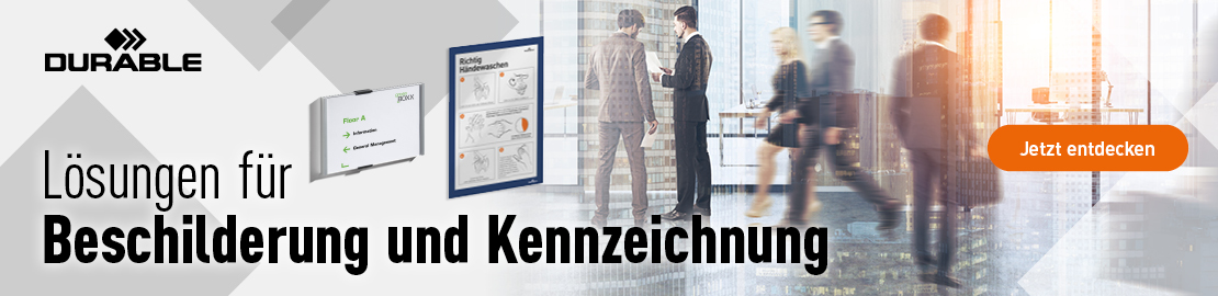 Banner Durable Duraframe & Türschilder